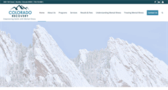Desktop Screenshot of coloradorecovery.com